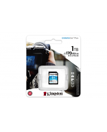 KINGSTON 1TB SDXC Canvas Go Plus 170R C10 UHS-I U3 V30