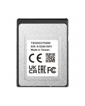 TRANSCEND 320GB CFExpress Card 2.0 SLC mode