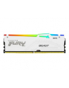 KINGSTON 32GB 6400MT/s DDR5 CL32 DIMM FURY Beast White RGB XMP - nr 21