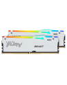 KINGSTON 32GB 6400MT/s DDR5 CL32 DIMM Kit of 2 FURY Beast White RGB EXPO - nr 21
