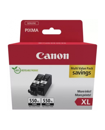 canon Tusz PGI-550XL BK TWIN SEC 6431B010