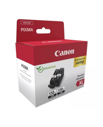 canon Tusz PGI-550XL BK TWIN SEC 6431B010