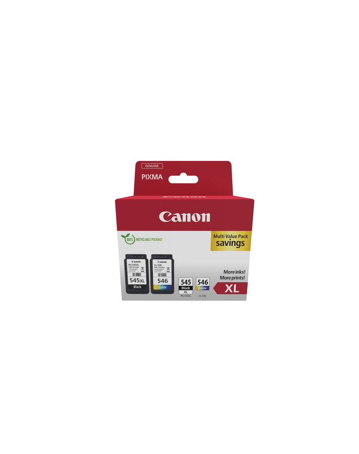 canon Tusz PG-545XL/CL-546XL PHOTO VALUE z zabezpieczeniem 8286B012 główny