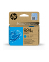 hp inc. Tusz 924e Cyan 4K0U7NE - nr 40