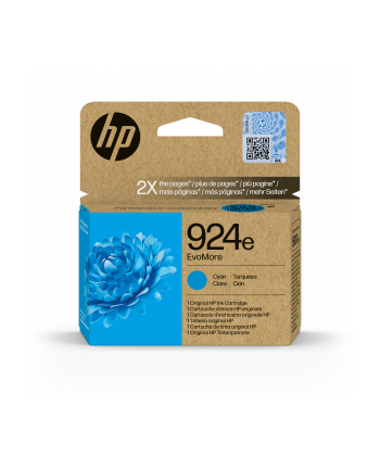 hp inc. Tusz 924e Cyan 4K0U7NE