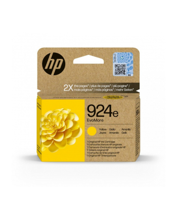 hp inc. Tusz 924e Yellow 4K0U9NE