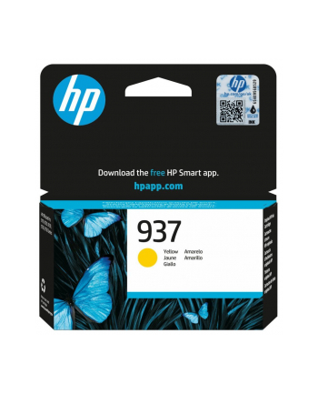 hp inc. Tusz 937 Yellow 4S6W4NE