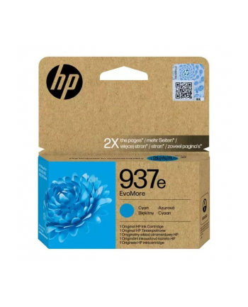 hp inc. Tusz 937e Cyan 4S6W6NE