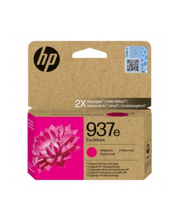hp inc. Tusz 937e Magenta 4S6W7NE nr 2