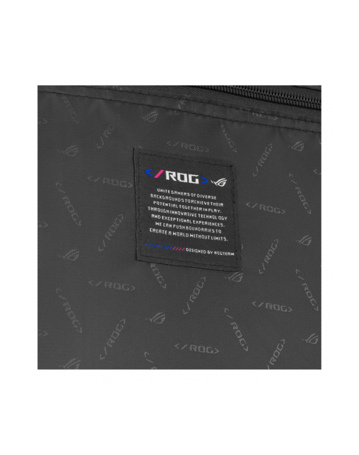 asus ROG SLASH Hard Case Luggage Black/Roller główny