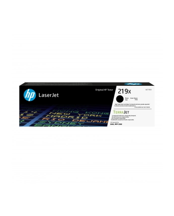 hp inc. HP 219X High Yield Black Original LaserJet Toner Cartridge nr 1