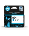 hp inc. Tusz 924 Cyan 4K0U3NE - nr 1