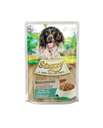 agras pet foods STUZZY dla psów Chunks Cielęce z Zieloną Fasolką 100g