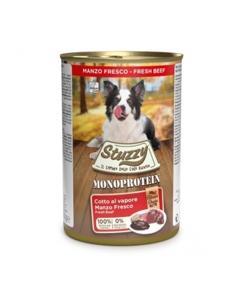agras pet foods STUZZY dla psów Monopczerwonyein Wołowe 400g nr 1
