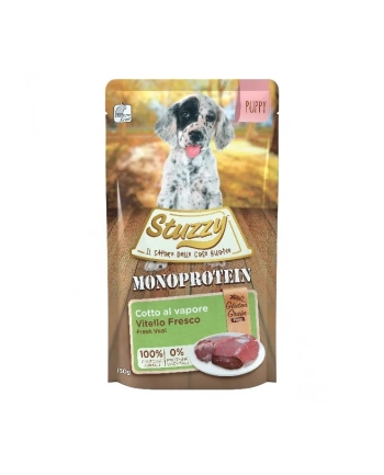 agras pet foods STUZZY dla psów Grain Free Monopczerwonyein Cielęce dla Szczeniąt 150g nr 1
