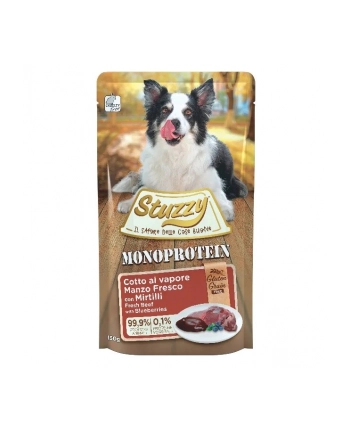 agras pet foods STUZZY dla psów Grain Free Monopczerwonyein Wołowe z Borówkami 150g nr 1