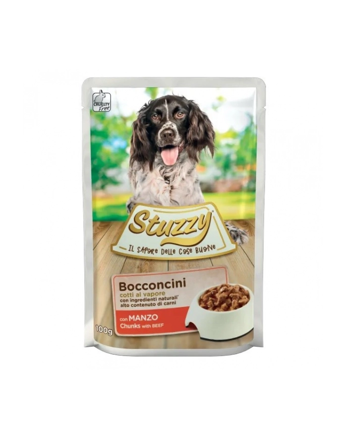agras pet foods STUZZY dla psów Chunks Wołowe 100g główny