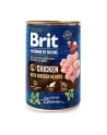 BRIT Premium By Nature Kurczak i serca puszka 400g - nr 1