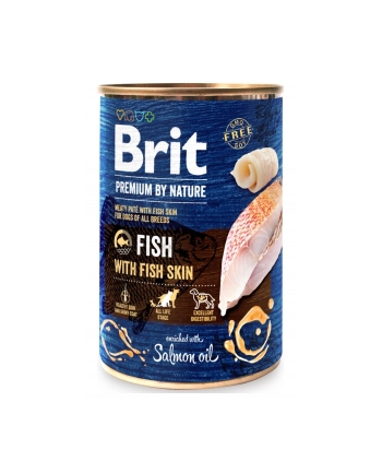 BRIT Premium By Nature Ryba ze skórami 400g nr 1