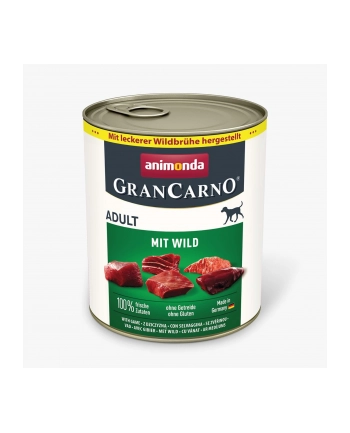 ANIMONDA GranCarno Adult z dziczyzną 800g nr 1