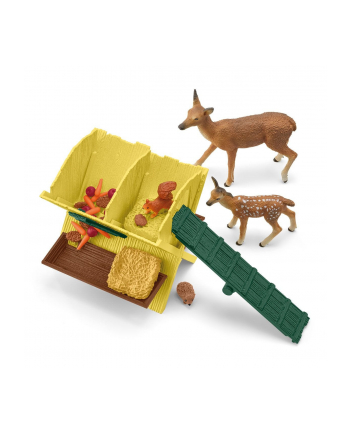 Schleich 42658 Karmienie leśnych zwierząt