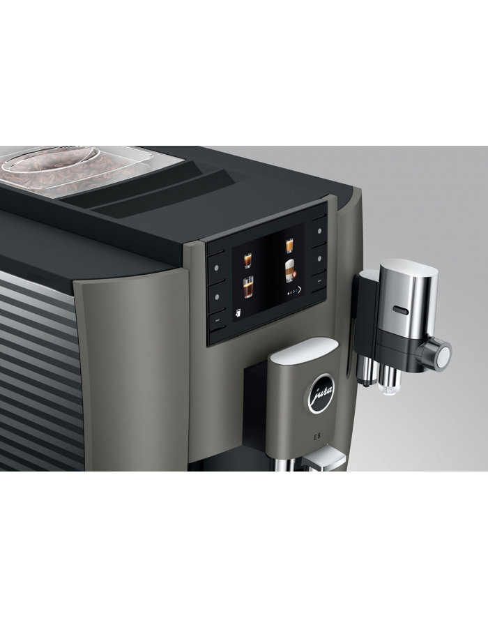 Ekspres do kawy Jura E8 Dark Inox (EC) główny