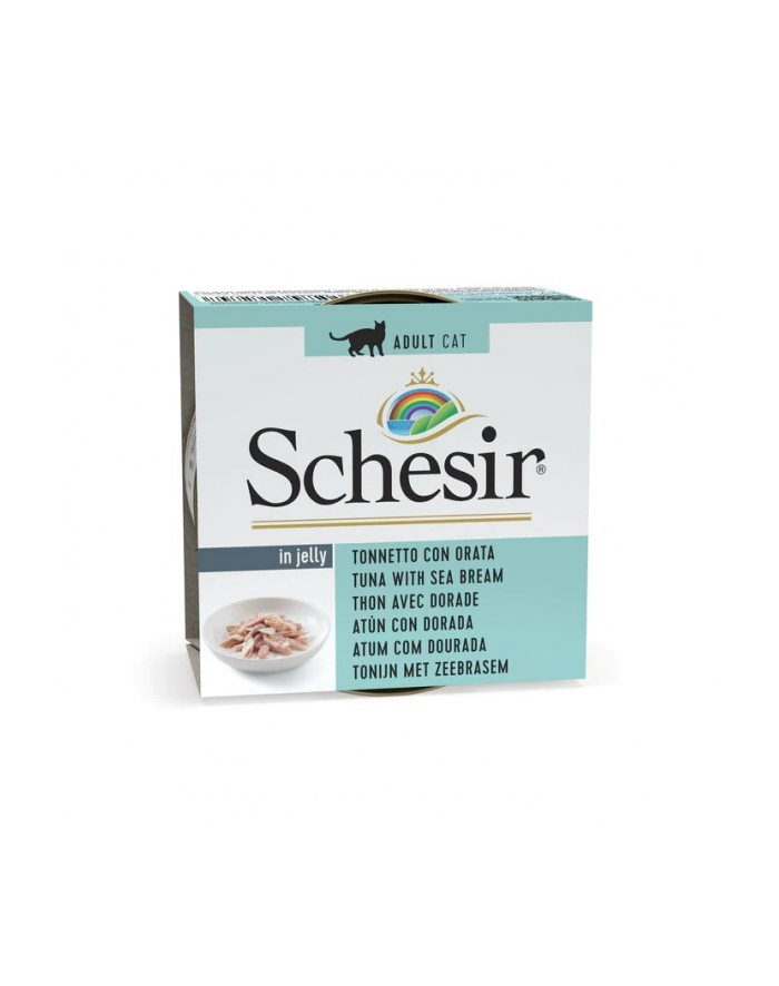 agras pet foods SCHESIR dla kotów Oceanic Adult w Galarecie Tuńczyk z Doradą 85g główny