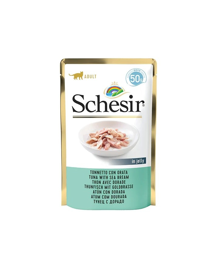 agras pet foods SCHESIR dla kotów Single Dish Tuńczyk z Doradą 50g główny