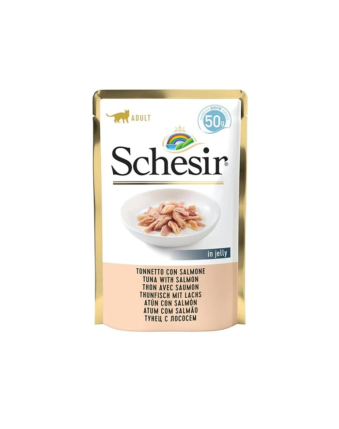 agras pet foods SCHESIR dla kotów Single Dish Tuńczyk z Łososiem 50g główny