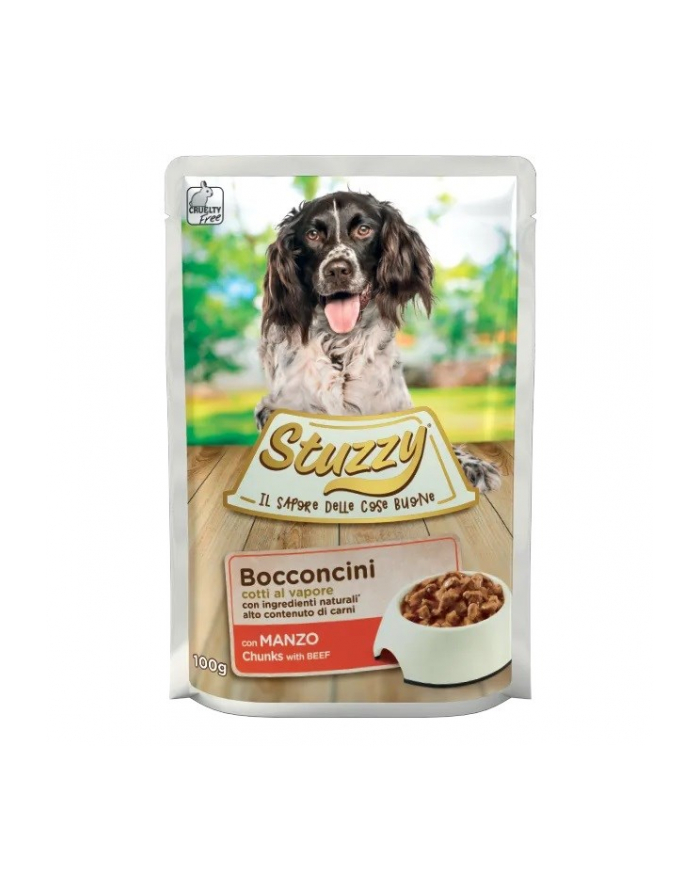 agras pet foods STUZZY dla psów Chunks Wołowe 100g główny