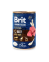 BRIT Premium By Nature Wołowina i flaczki 400g - nr 1