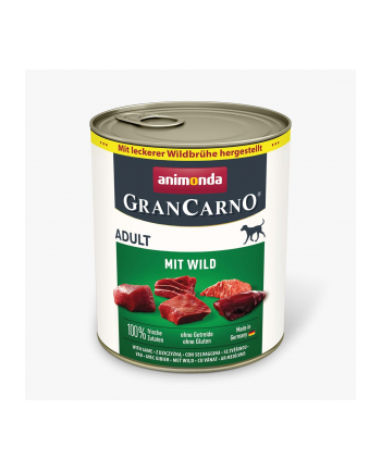 ANIMONDA GranCarno Adult Dziczyzna 400g