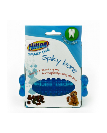 HILTON Dog Spiky Ball mix kolor Kość z kolcami  12cm dla psa