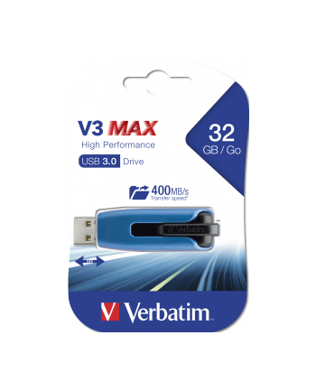 no name Verbatim USB30 Stick 32 GB V3 MAX 300/70 luzem przemysłowy, bez opakowania