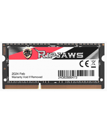 GSKILL RIPJAWS SO-DIMM DDR3 8GB 1866MHZ CL11 1,35V F3-1866C11S-8GRSL