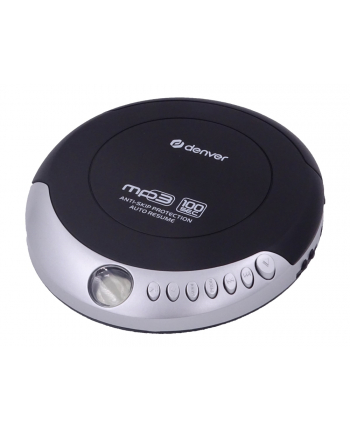 denver Discman z auto resume i anti-shock DMP-391 czarno-srebrny nr 1
