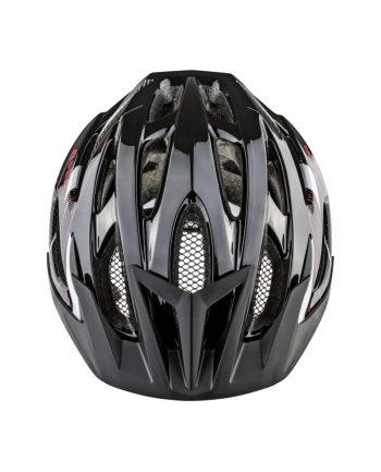 Kask rowerowy ALPINA MTB 17 czano-biało-czerwony 54-58