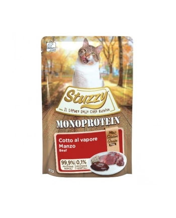 agras pet foods STUZZY dla kotów Monopczerwonyein Wołowe dla Dorosłych 85g nr 1