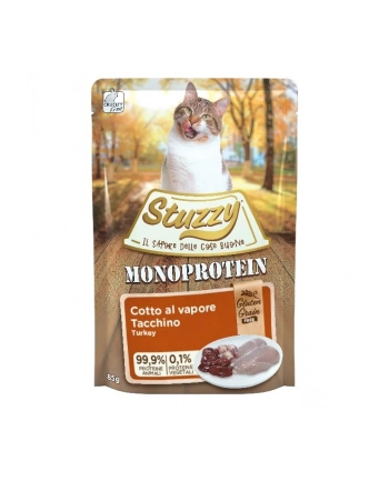agras pet foods STUZZY dla kotów Monopczerwonyein Indyk dla Dorosłych 85g nr 1