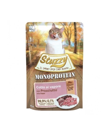 agras pet foods STUZZY dla kotów Monopczerwonyein Szynkowe dla Dorosłych 85g nr 1