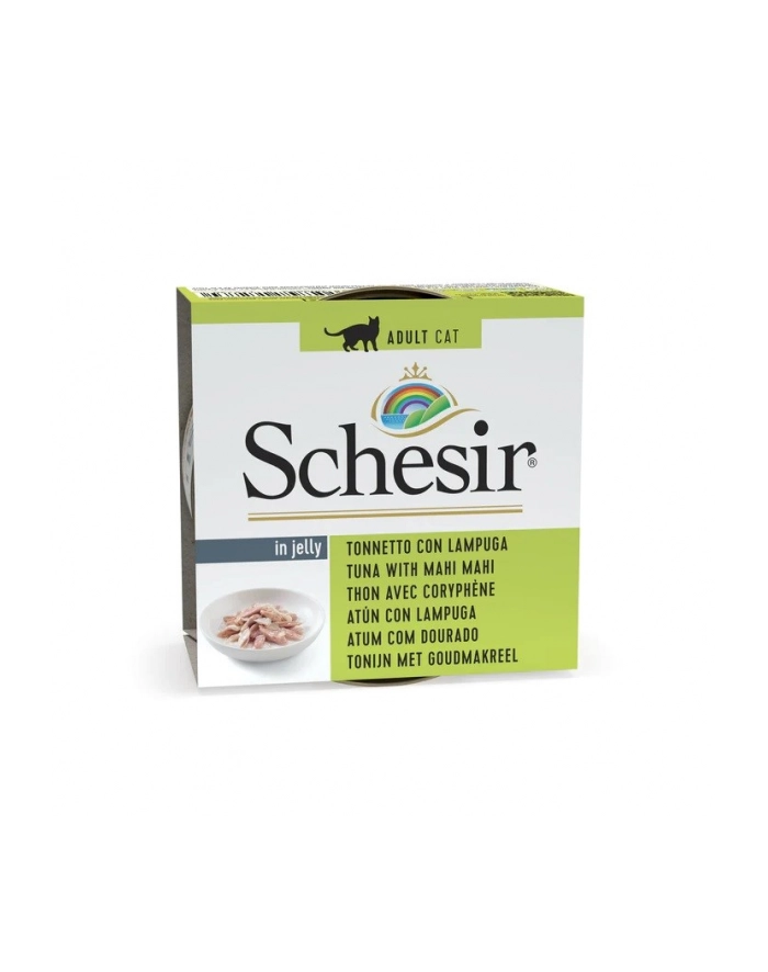 agras pet foods SCHESIR dla kotów Oceanic Adult w Galarecie Tuńczyk z Mahimahi 85g główny