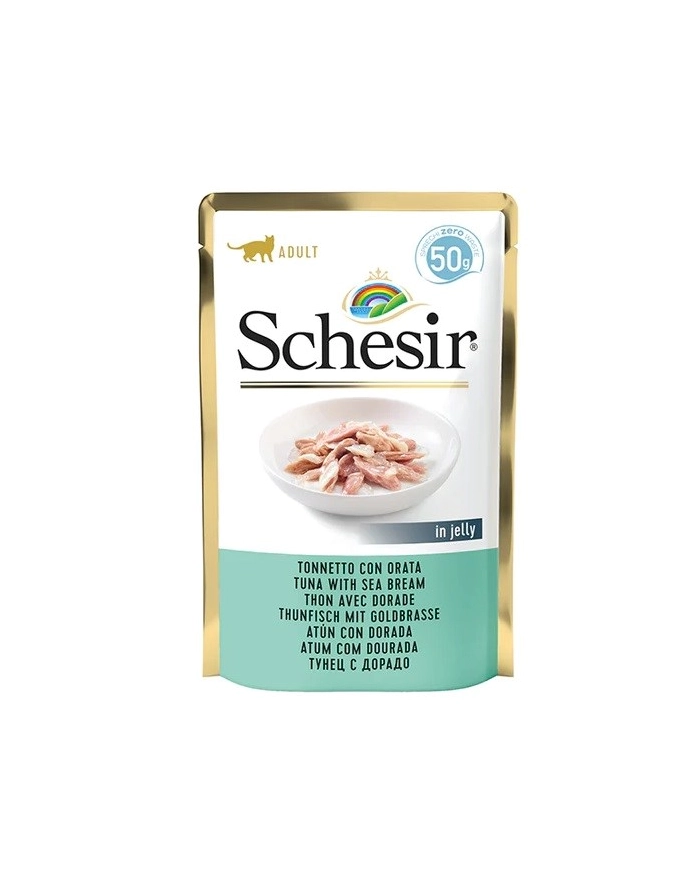 agras pet foods SCHESIR dla kotów Single Dish Tuńczyk z Doradą 50g główny