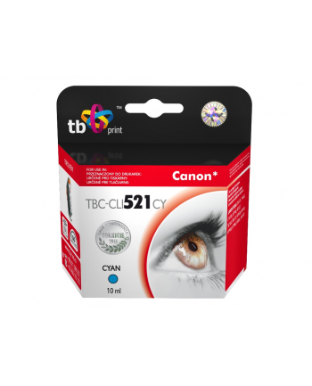 Tusz TB Print TBC-CLI521CY (Canon CLI-521) Cyan