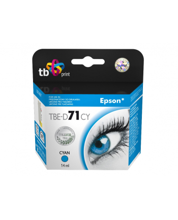 Tusz TB Print TBE-D71CY (Epson T071240) Cyan 100% nowy