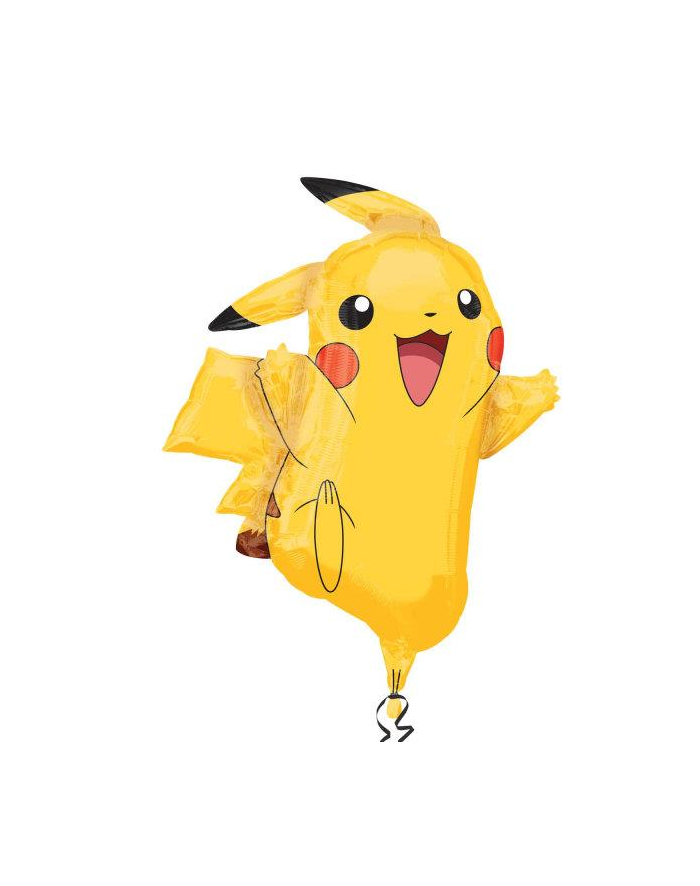 amscan SUPERSHAPE '';PIKACHU''; BALON FOLIOWY, P38, LUZEM, 62 X 78 CM główny