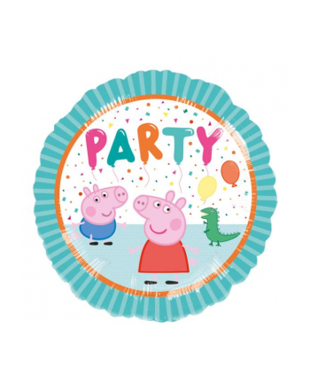 amscan STANDARD PEPPAPIG BALON FOLIOWY S60 ZAPAKOWANY