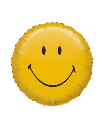 amscan STIARD BALON FOLIOWY SMILEY ORIGINALS S60 SPAKOWANY 43 CM