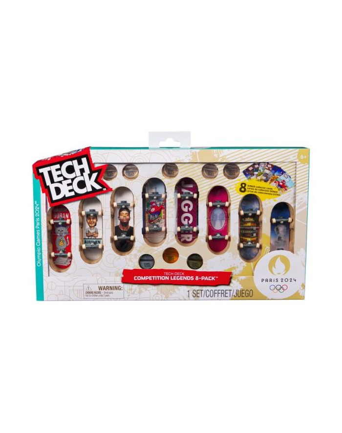 Tech Deck zestaw fingerboardów Igrzyszka Olimpijskie 6070368 Spin Master główny