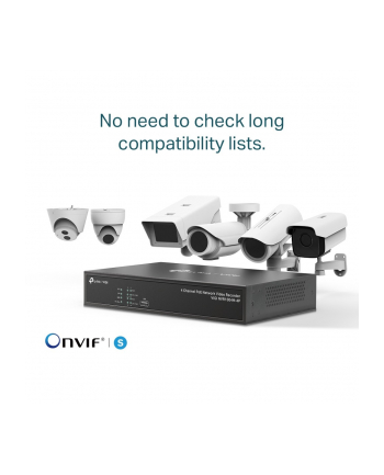 tp-link 4CH POE NETWORK VID-EO RECORD-ER/4 FE POE+ PORTS nr 2
