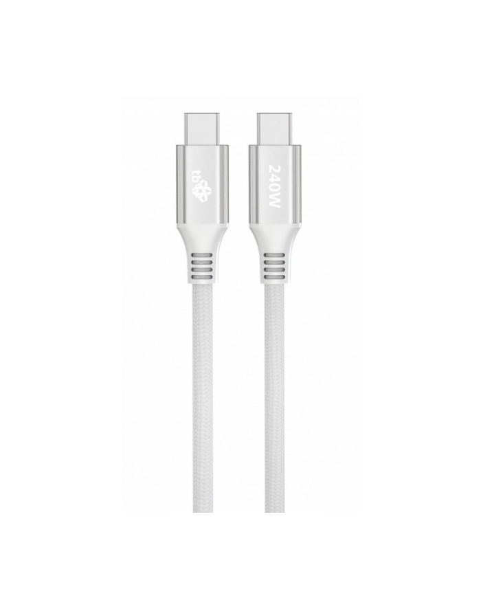 tb Kabel USB C - USB C 1m 240W biały główny